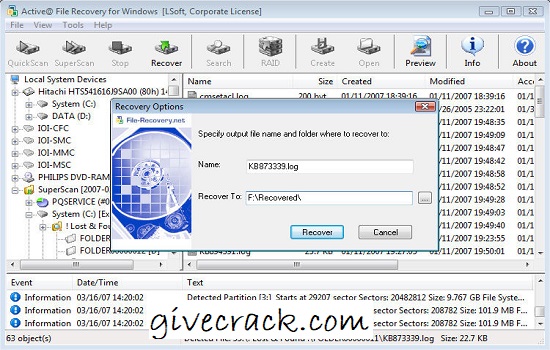 Active File Recovery Crack (3)